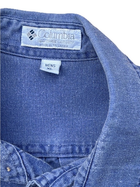 Vintage Columbia denim shirt size xl - Picture 2 of 2